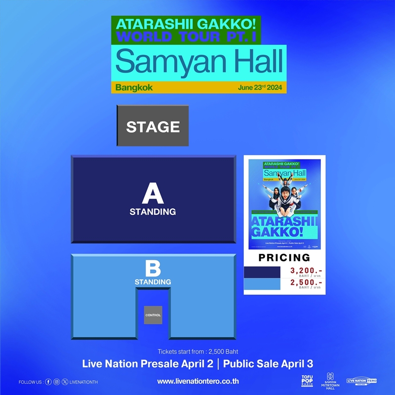 สี่สาวแก่นเซี้ยวแห่งวงการเจป็อป “ATARASHII GAKKO!” พร้อมระเบิดเอนเนอร์จี้กับคอนเสิร์ตเดี่ยวในไทยครั้งแรก